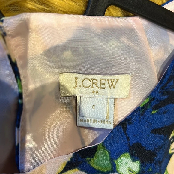 J Crew Floral Tropical Print Shift Dress Sz M - Picture 8 of 14